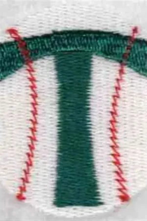 Baseball T Embroidery Design Trending
