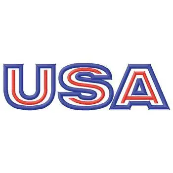 U S A Embroidery Design Bargain