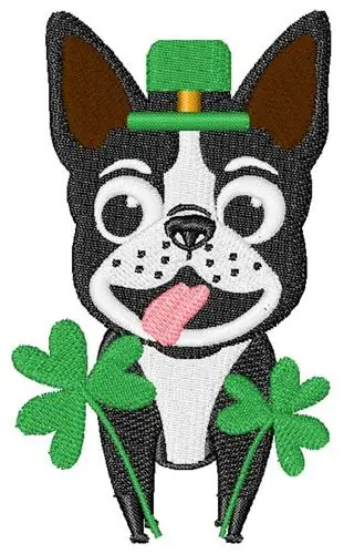 Price Cut Irish Dog Embroidery Design