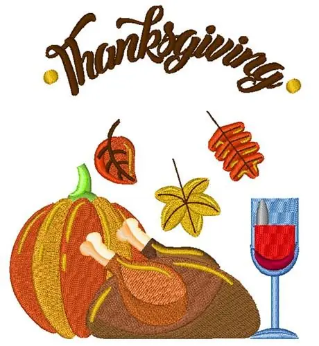 Thanksgiving Embroidery Design Special Offer