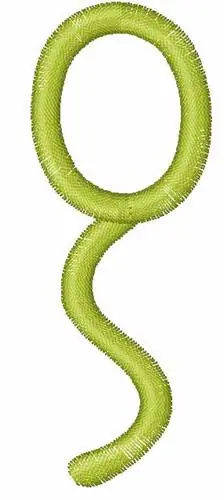 Bargain Crafty Font g Embroidery Design