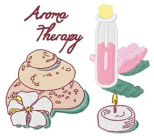 Aroma Therapy Equipment Embroidery Design Deal