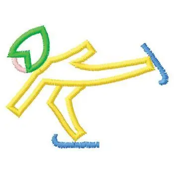 Cheap Skater Embroidery Design