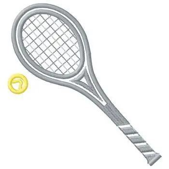 Tennis Embroidery Design Flash Sale