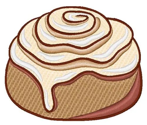 Cinnamon Roll Embroidery Design Best Price