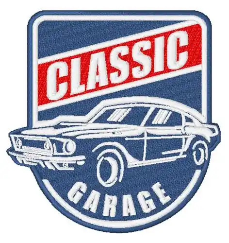 Classic Garage Embroidery Design Mega Sale