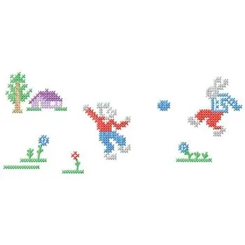Best Choice Soccer Animals Embroidery Design