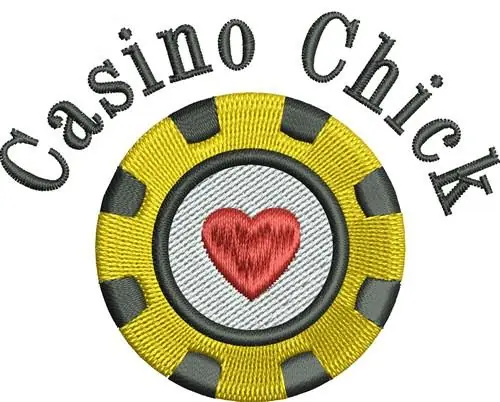 Price Drop Casino Chick Embroidery Design
