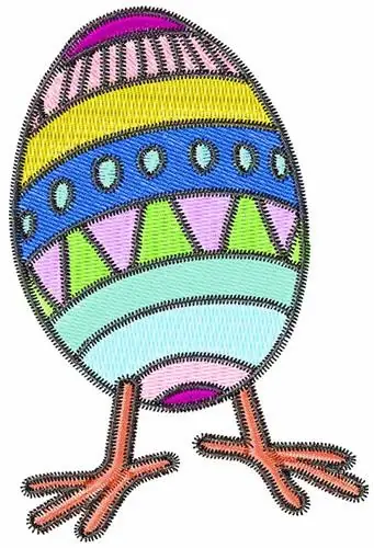 Price Drop Easter Egg Embroidery Design