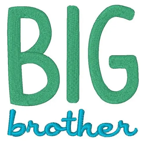 Big Brother Embroidery Design Direct From Factory