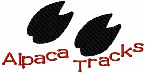 Alpaca Tracks Embroidery Design One Day Deal