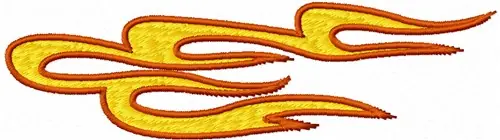 Bulk Order Flames Embroidery Design