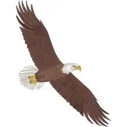 Bald Eagle Flying Embroidery Design Holiday Sale
