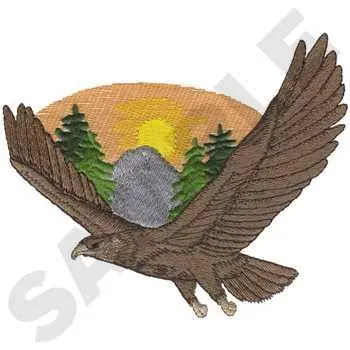 Golden Eagle Embroidery Design Today Only