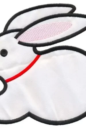 Applique Bunny Embroidery Design Must Have