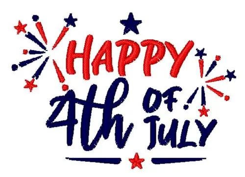 4th Of July Embroidery Design Editor’s Pick
