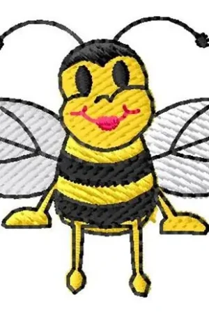 Affordable Bee Embroidery Design