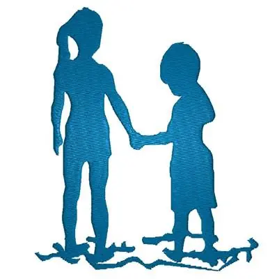 Best Seller Kids Holding Hands Embroidery Design
