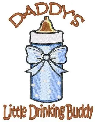 Drinking Buddy Embroidery Design Budget