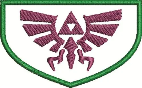 Zelda Crest Embroidery Design Best Seller
