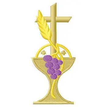 Communion Design Embroidery Design Last Chance