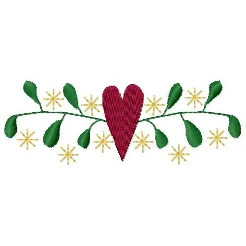 Order Now Heart Border Embroidery Design