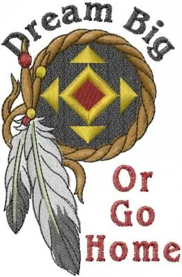 Dream Big Embroidery Design Buy Online
