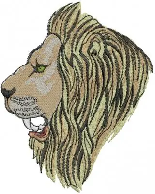 Lion_ Embroidery Design Seasonal Sale