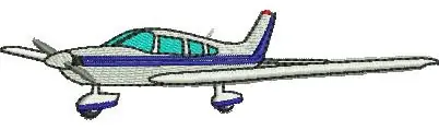 Direct From Manufacturer Airplane Embroidery Design