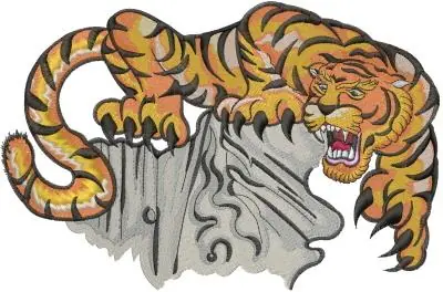 Tiger Embroidery Design Hot Deal