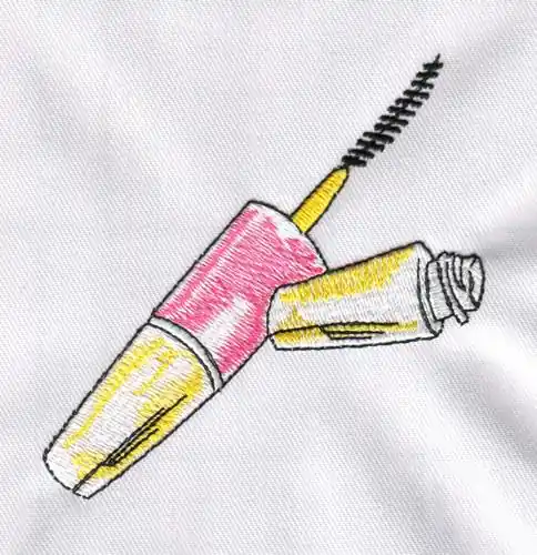 Mascara Embroidery Design Buy Direct