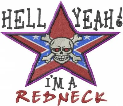 Budget Hell Yeah Embroidery Design