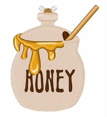 Honey Embroidery Design Genuine