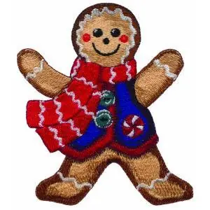 Viral Gingerbread Man Embroidery Design