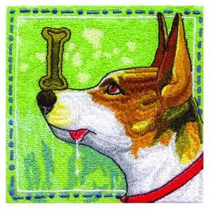 Dog Tricks Embroidery Design Price Drop