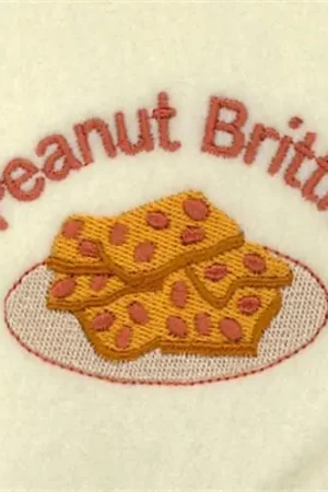 Peanut Brittle Embroidery Design Affordable