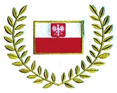Polish Flag Wreath Embroidery Design Budget