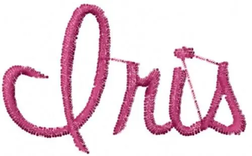 Secure Checkout Iris Embroidery Design