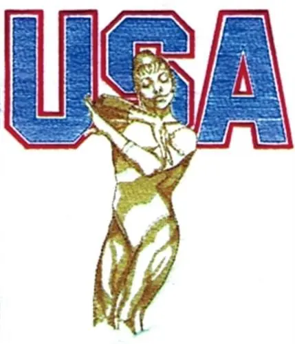 USA Womens Gymnastics Embroidery Design Special Discount