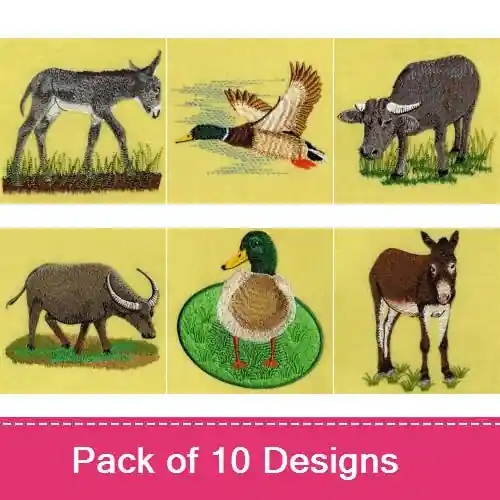 Realistic 012 Embroidery design pack by Premium Embroidery, Embroidery Packs on EmbroideryDesigns.com Fan Favorite