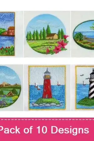 Bargain Realistic 023 Embroidery design pack by Premium Embroidery, Embroidery Packs on EmbroideryDesigns.com