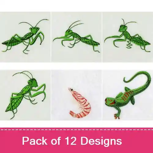 Realistic 037 Embroidery design pack by Premium Embroidery, Embroidery Packs on EmbroideryDesigns.com Luxury