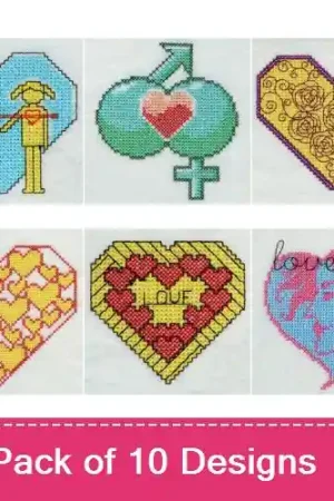 Cross Stitch 004 Embroidery design pack by Premium Embroidery, Embroidery Packs on EmbroideryDesigns.com Certified