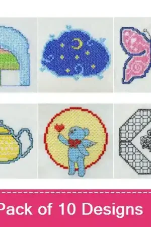 Exclusive Cross Stitch 009 Embroidery design pack by Premium Embroidery, Embroidery Packs on EmbroideryDesigns.com