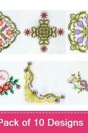 Exclusive Offer Quilt 038 Embroidery design pack by Premium Embroidery, Embroidery Packs on EmbroideryDesigns.com