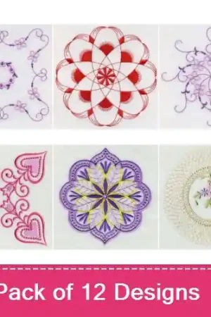 Money Back Guarantee Quilt 059 Embroidery design pack by Premium Embroidery,  Embroidery Packs on EmbroideryDesigns.com