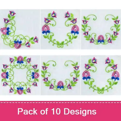 Shop Now Quilt 060 Embroidery design pack by Premium Embroidery, Embroidery Packs on EmbroideryDesigns.com