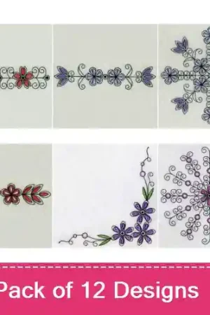 Free Shipping Quilt 072 Embroidery design pack by Premium Embroidery,  Embroidery Packs on EmbroideryDesigns.com