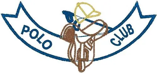 Exclusive Polo Club Embroidery Design