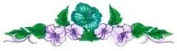 Tropical Floral Embroidery Design Latest